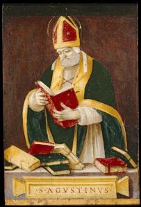 3 Sant'Agostino ed il problema del tempo. Quadro di Filippino Lippi