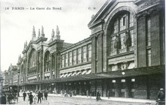 14 Paris Gare du Nord, fine XIX secolo