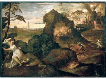 Tiziano Vecellio, "Orfeo Euridice", 1506-1514